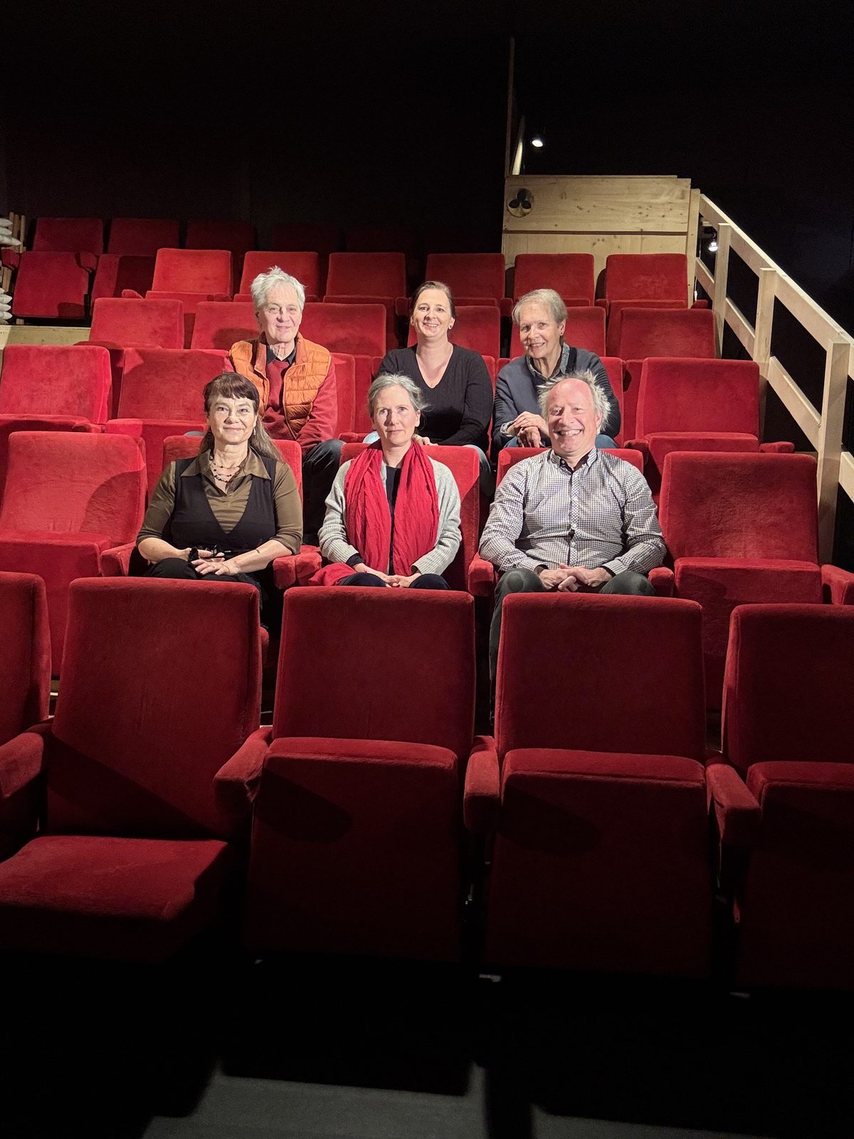Das Kollektiv im Saal
